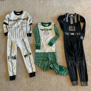 Hanna Andersson Star Wars pjs. Size 5.